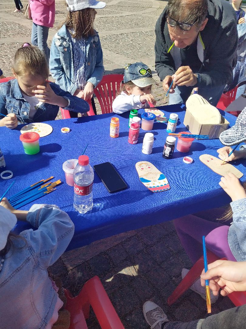 Долгопрудный, День России, праздник, мастер-классы, спилс-карта, дети