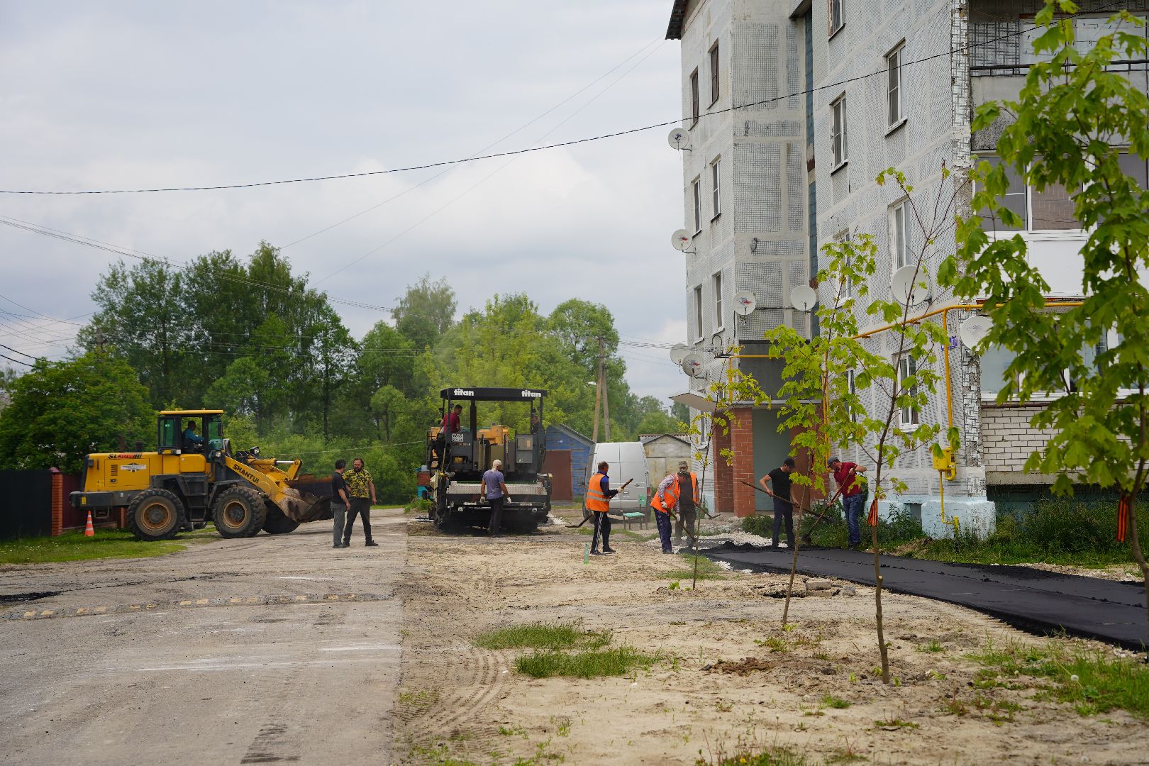 #Шатура#благоустройство#Власово#асфальтирование#перемены