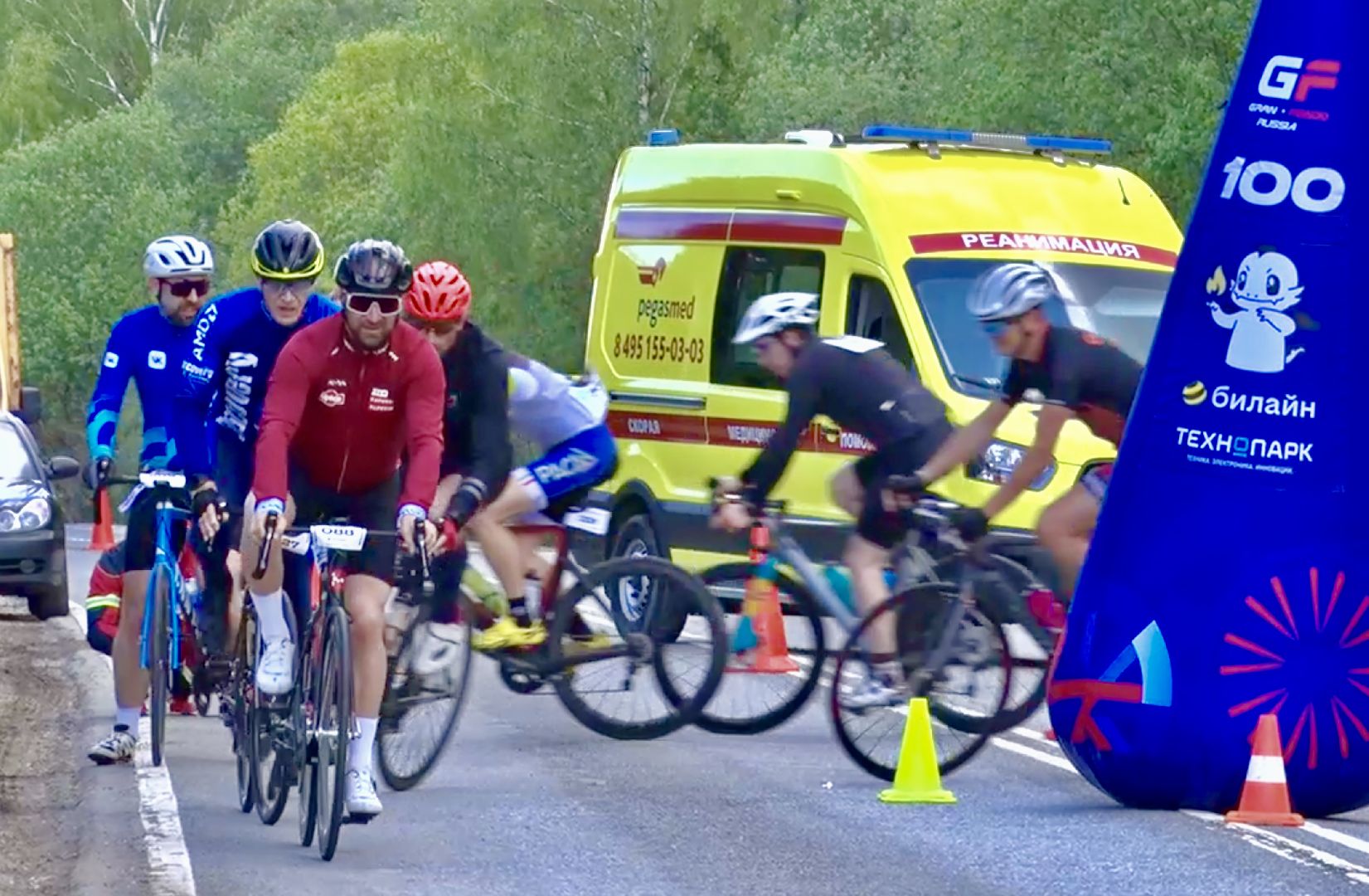 Клин, спорт, люди, Gran Fondo Russia