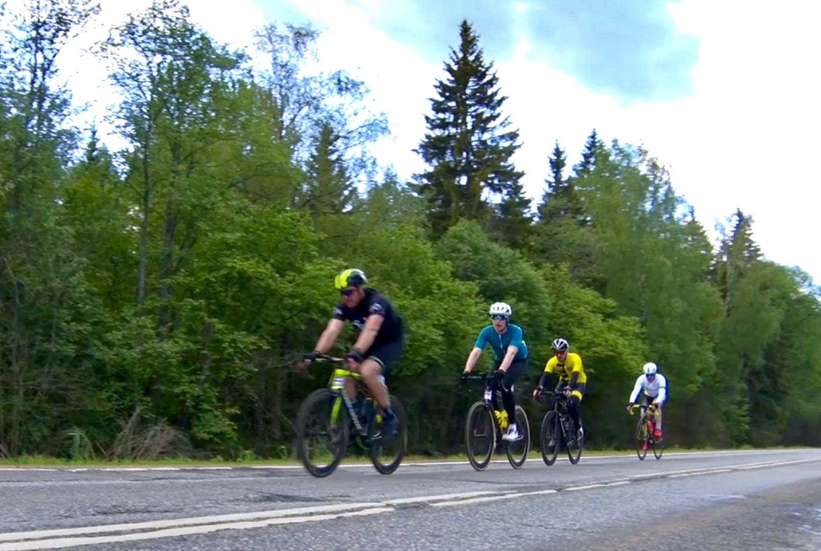 Клин, спорт, люди, Gran Fondo Russia