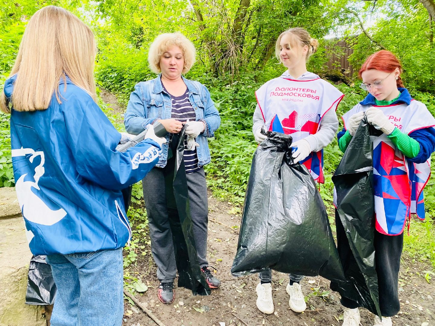 Домодедово, экология, уборка территории, берег реки