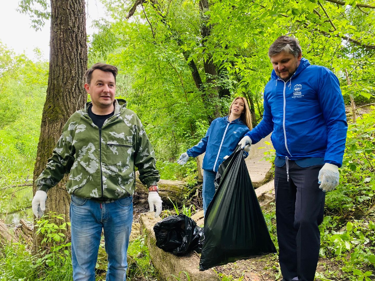 Домодедово, экология, уборка территории, берег реки