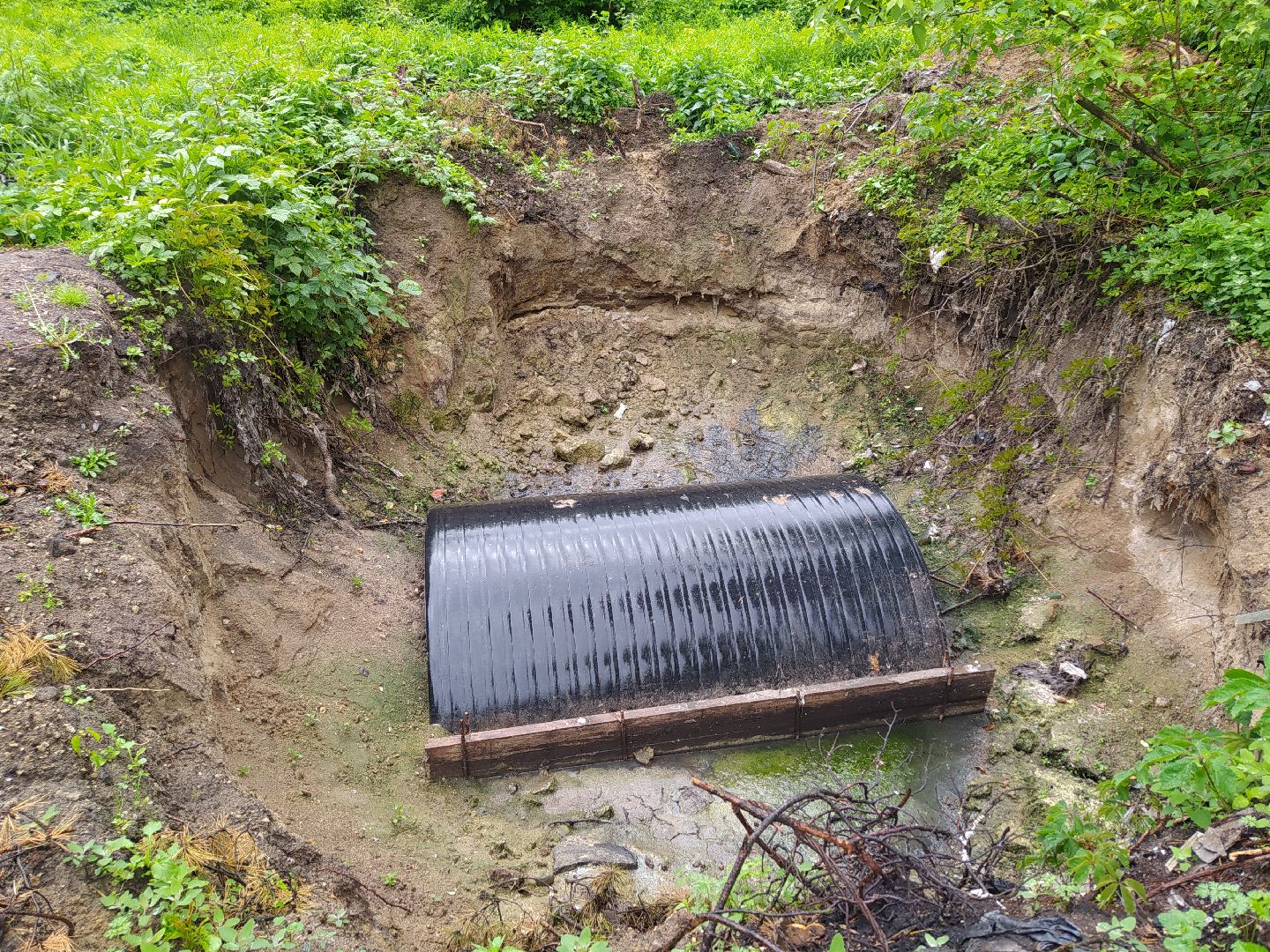 Коллектор, ремонт, водоканал, стоки