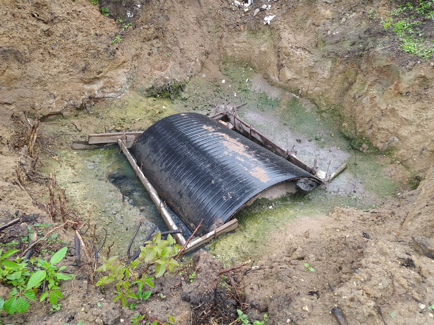 Коллектор, ремонт, водоканал, стоки