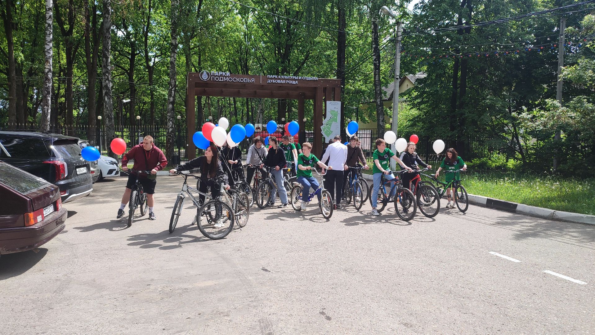 Кашира, Ожерелье, колледж, велопробег