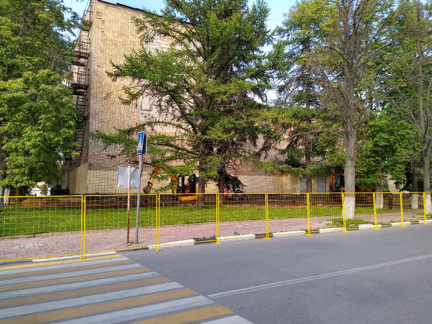 Раменское, благоустройство, сквер у ДК Сатурн