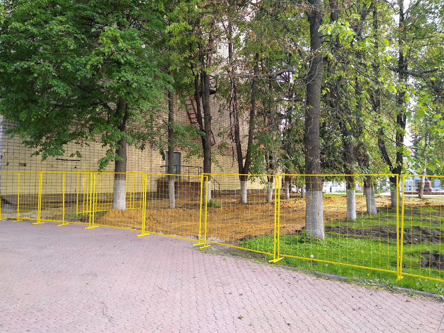 Раменское, благоустройство, сквер у ДК Сатурн