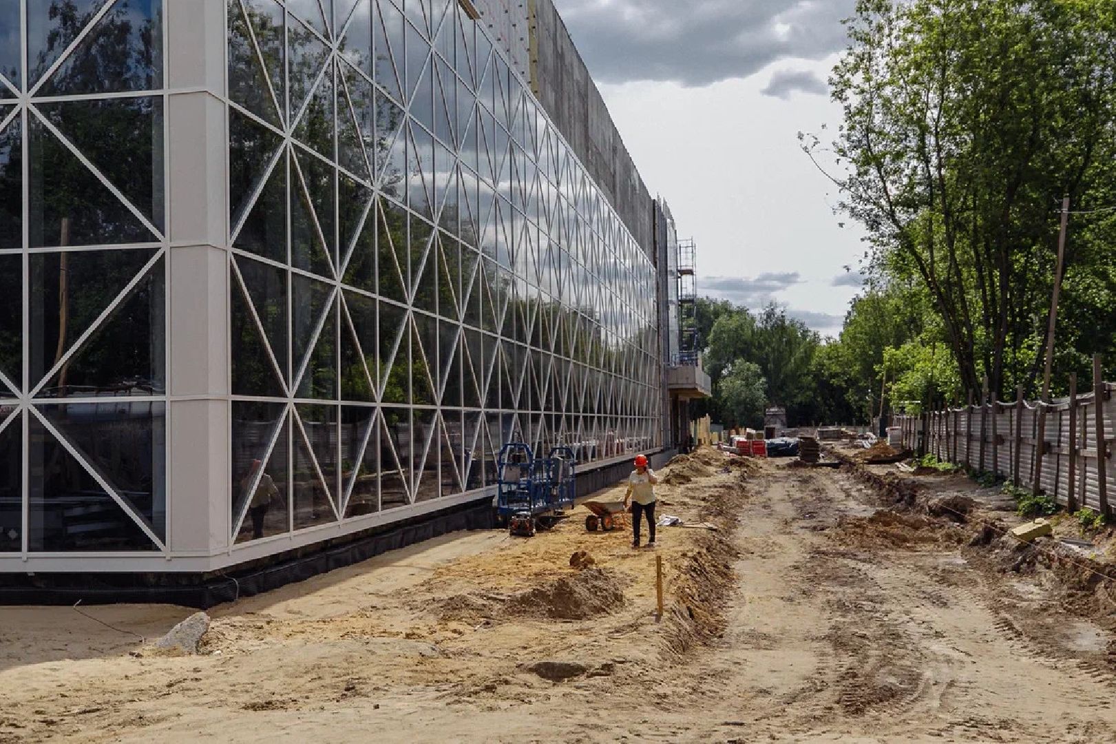 Ледовый стадион, строительство, ФОК, Орехово-Зуево