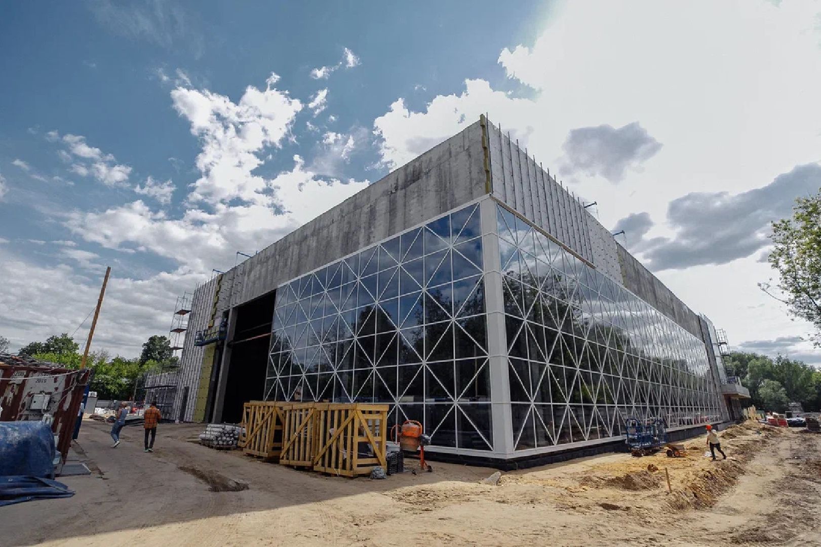 Ледовый стадион, строительство, ФОК, Орехово-Зуево