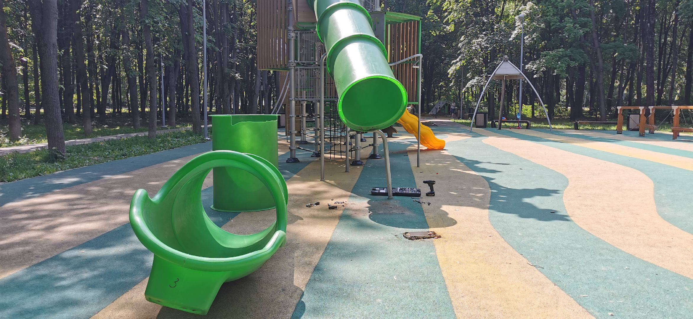 детские площадки, благоустройство, ремонт,