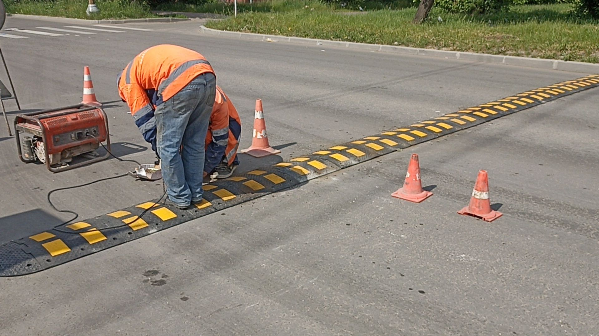 Серпухов, Подмосковье, дороги, безопасность, лежачий полицейский