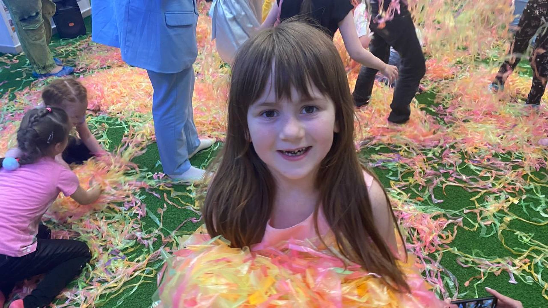 дети, доброе дело, машина,