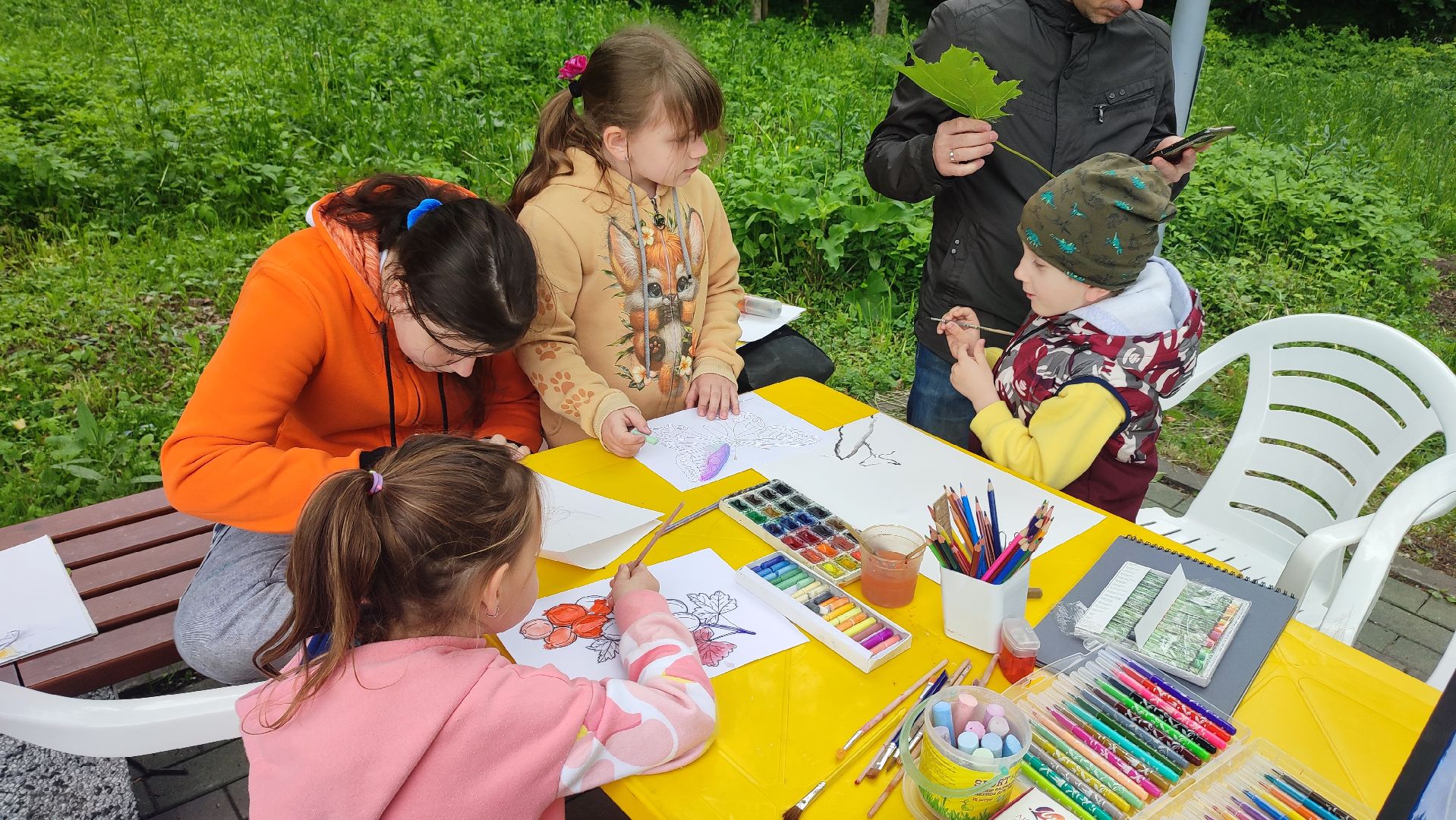 Кашира, парк, профессии, мастер-класс