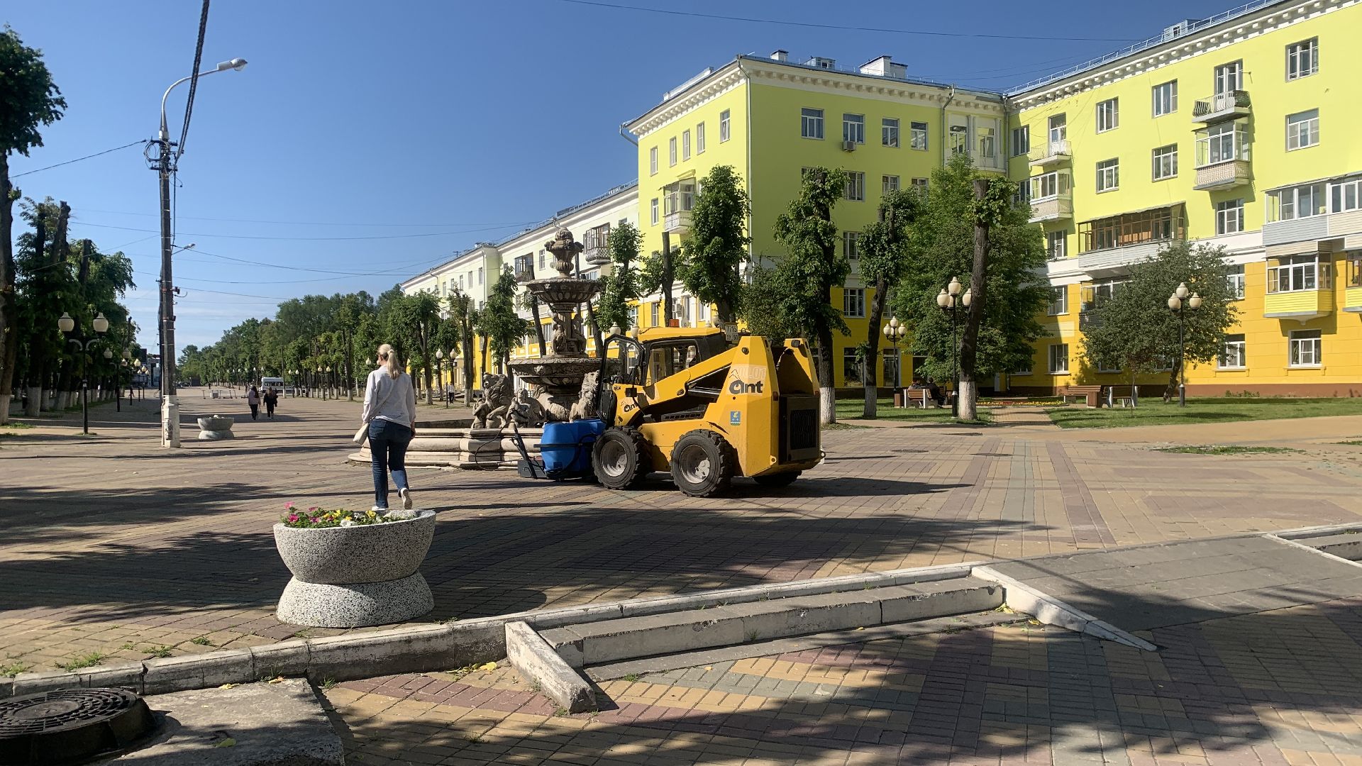 Ступино, Римский фонтан, благоустройство