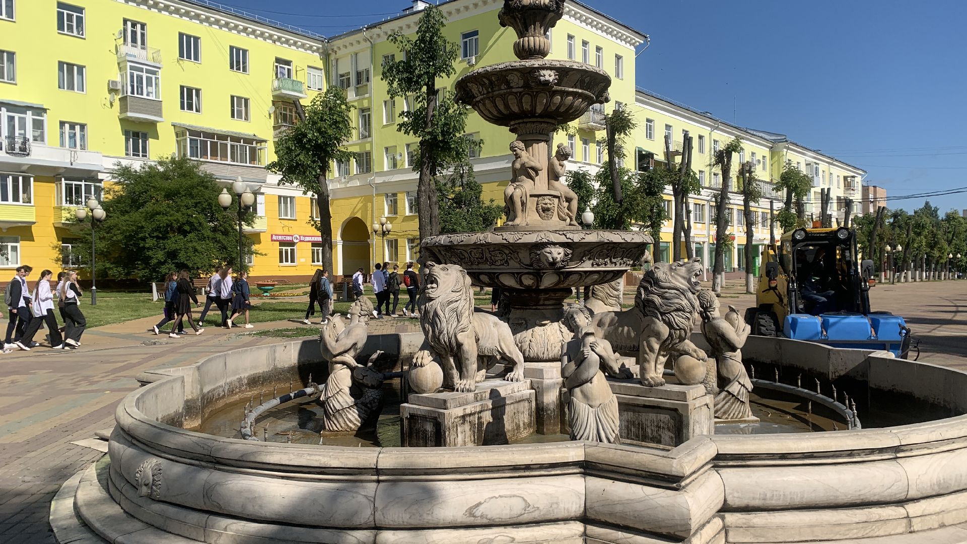 Ступино, Римский фонтан, благоустройство