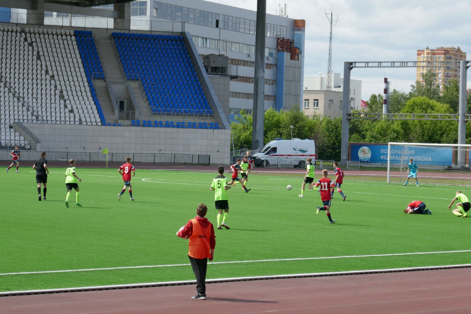 Подольск, спорт, футбол, Лига, ЮФЛ, стадион, Витязь