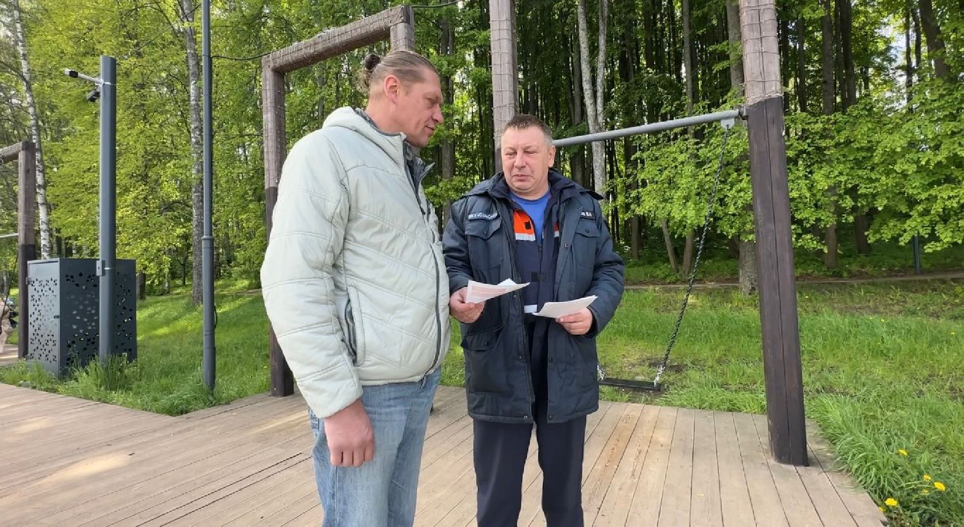 Солнечногорск, спасатели, рейд, пожары, профилактика