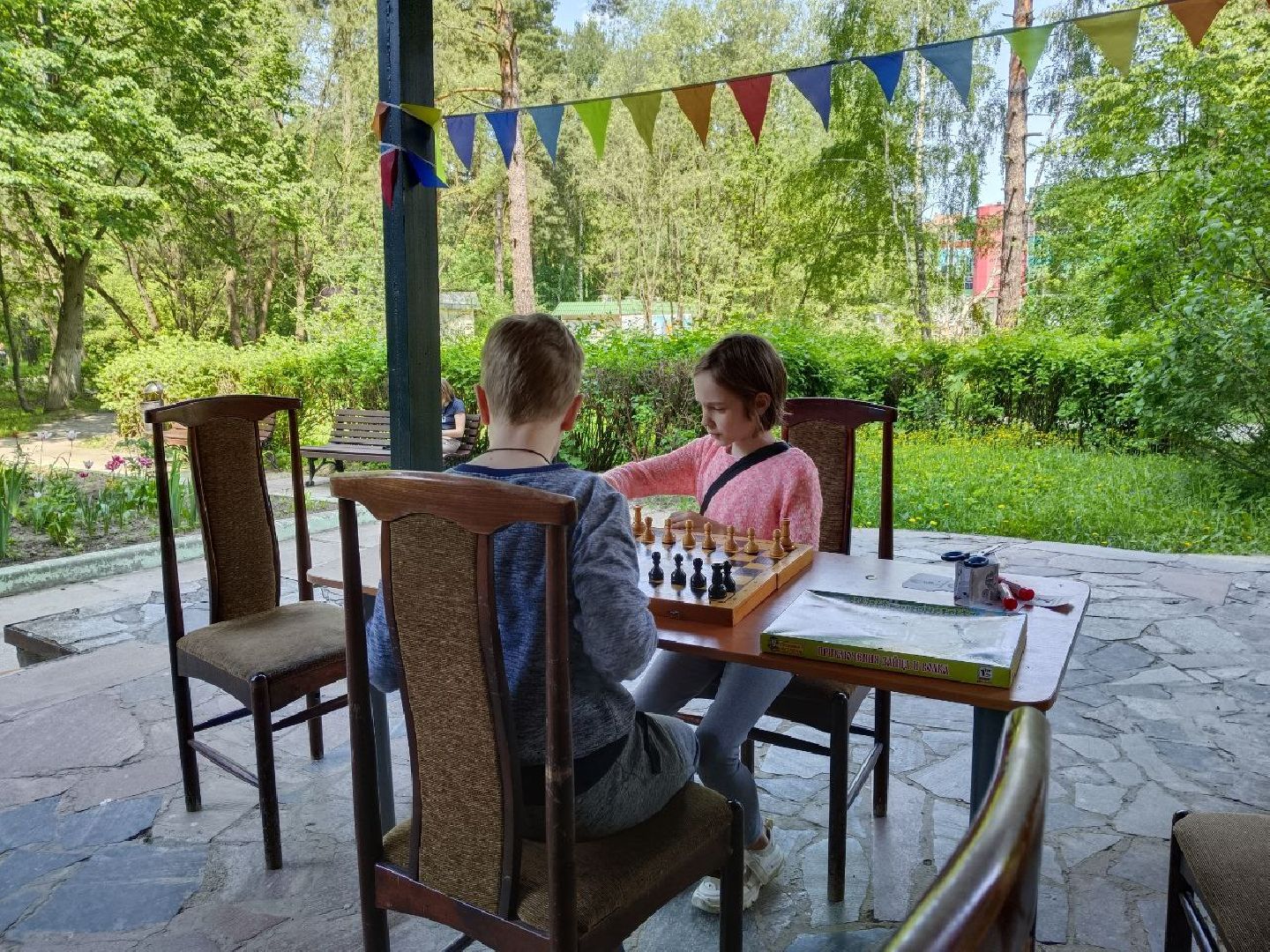 библиотека, дети, летний читальный зал, досуг, Протвино