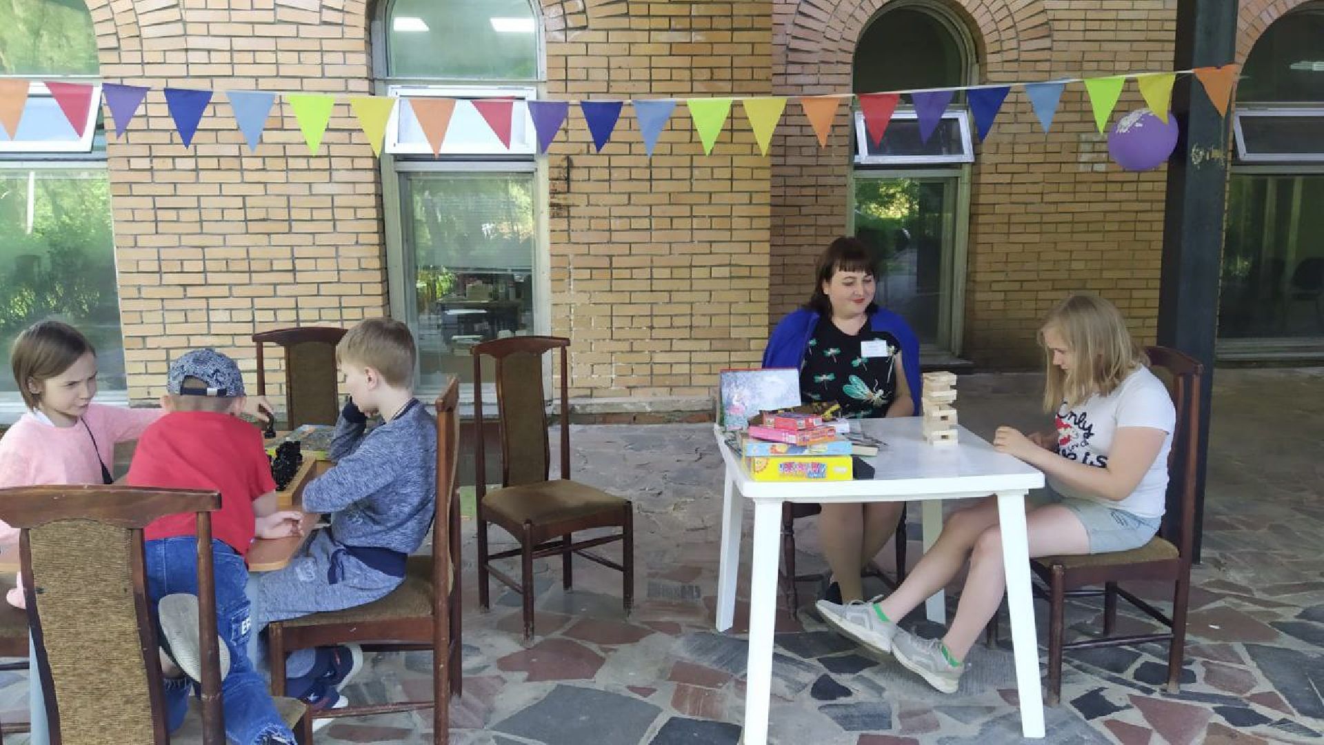 библиотека, дети, летний читальный зал, досуг, Протвино