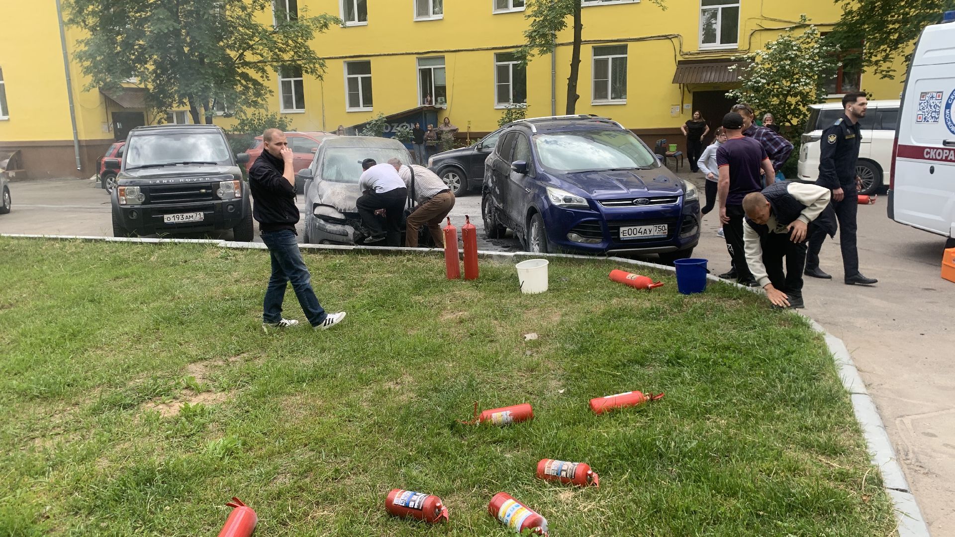 Ступино, ЧП, пожар, дети