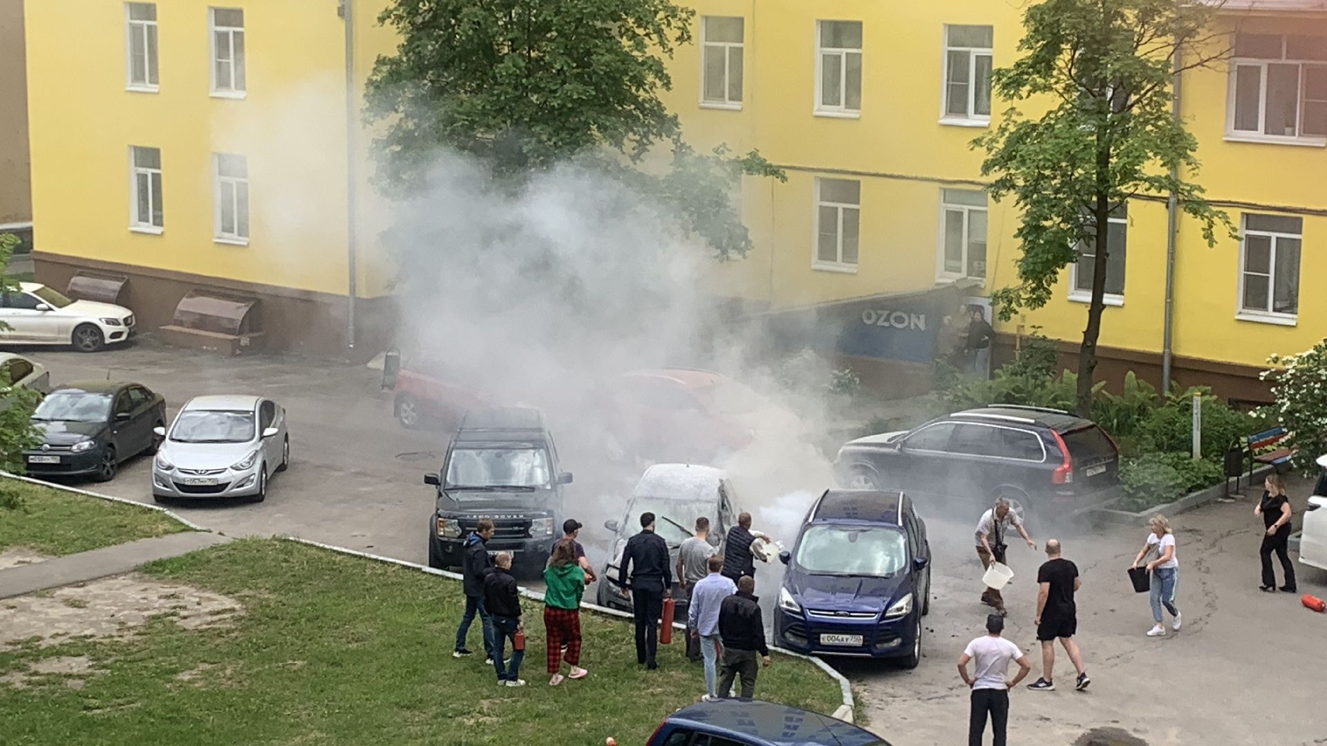 Ступино, ЧП, пожар, дети