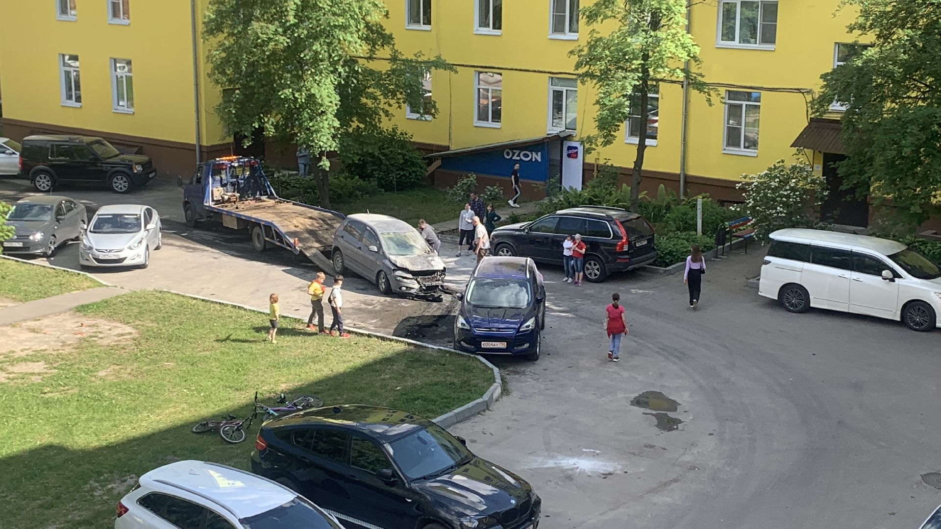 Ступино, ЧП, пожар, дети