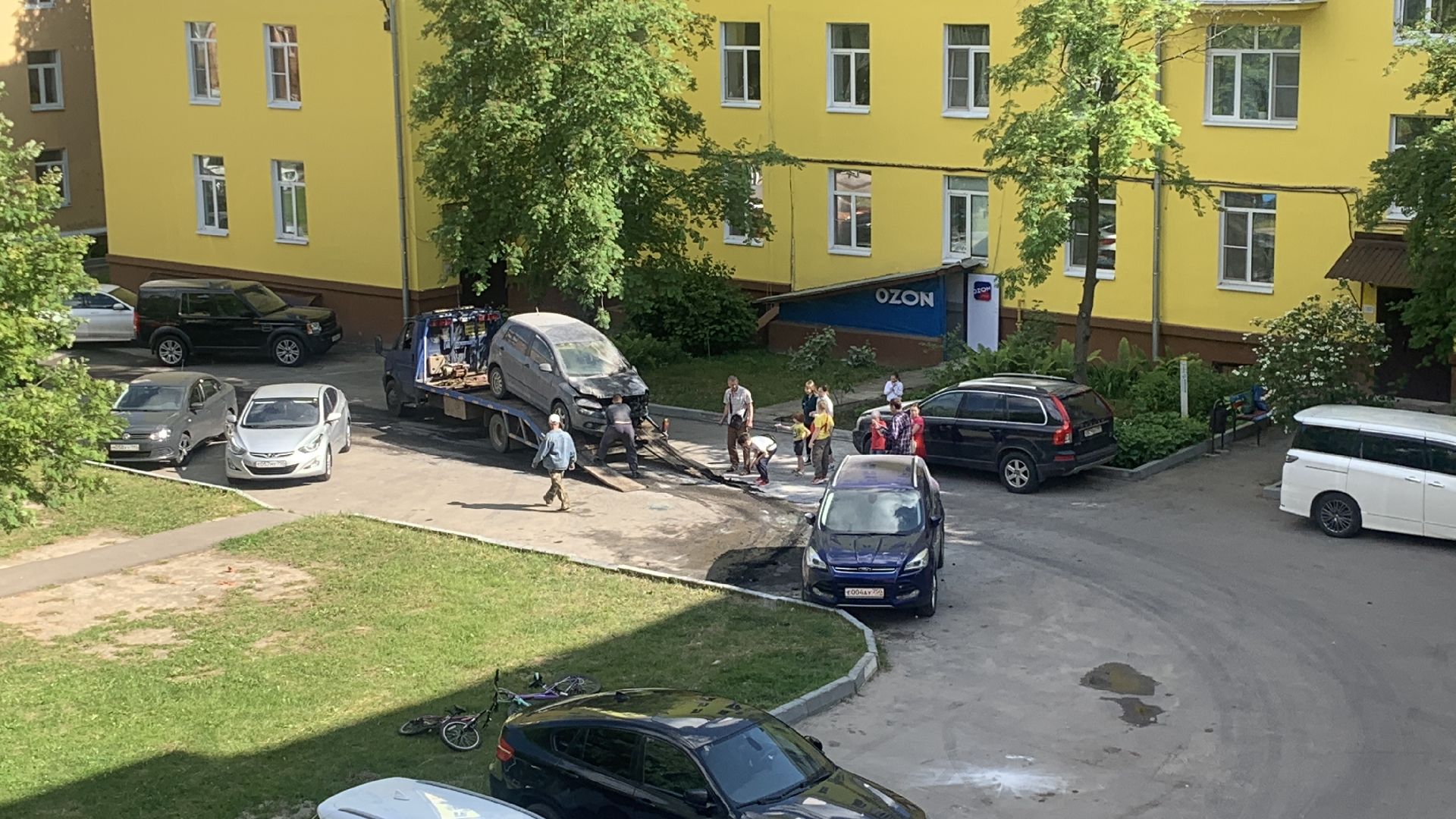 Ступино, ЧП, пожар, дети