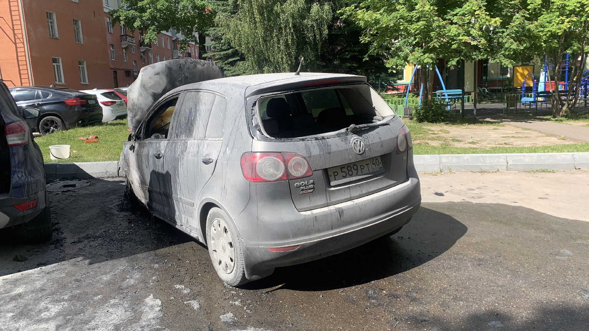 Ступино, ЧП, пожар, дети