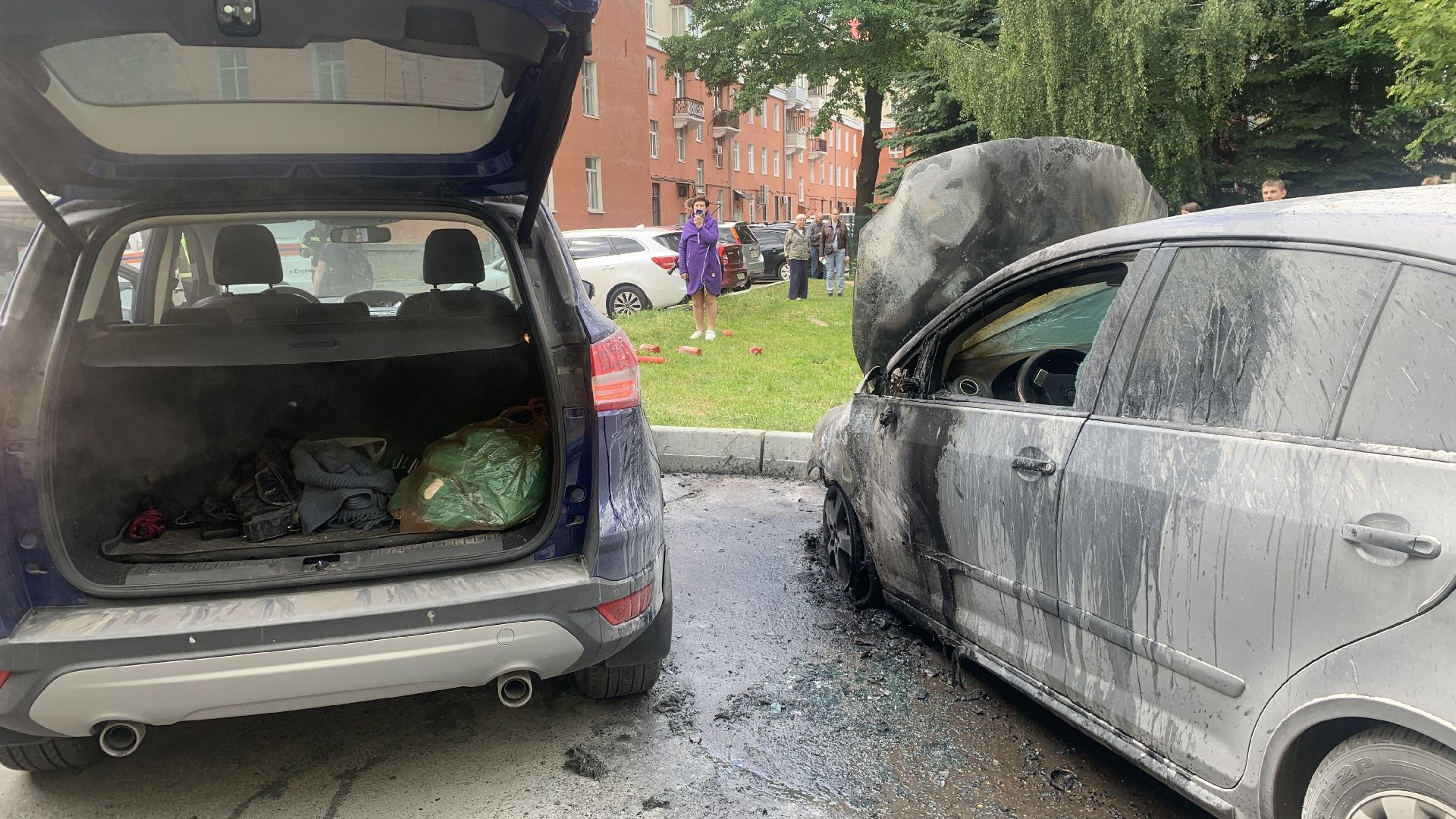 Ступино, ЧП, пожар, дети