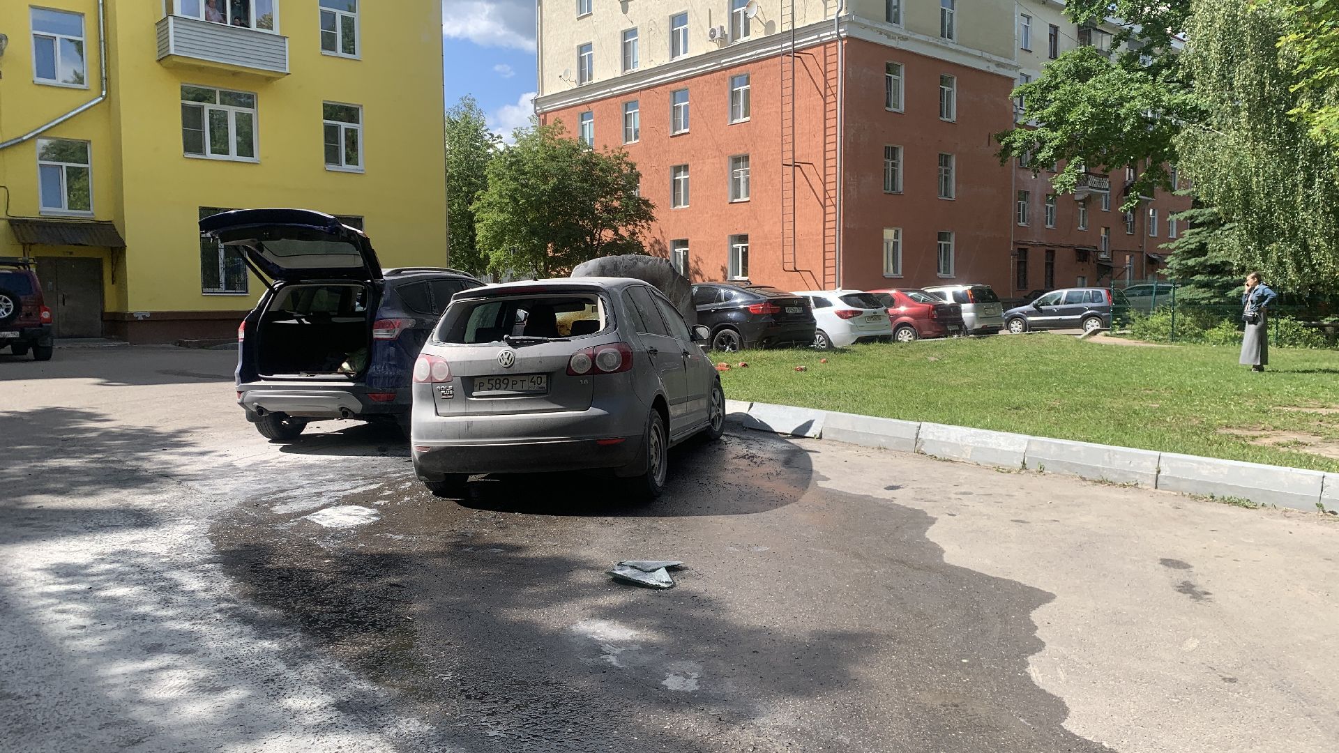 Ступино, ЧП, пожар, дети