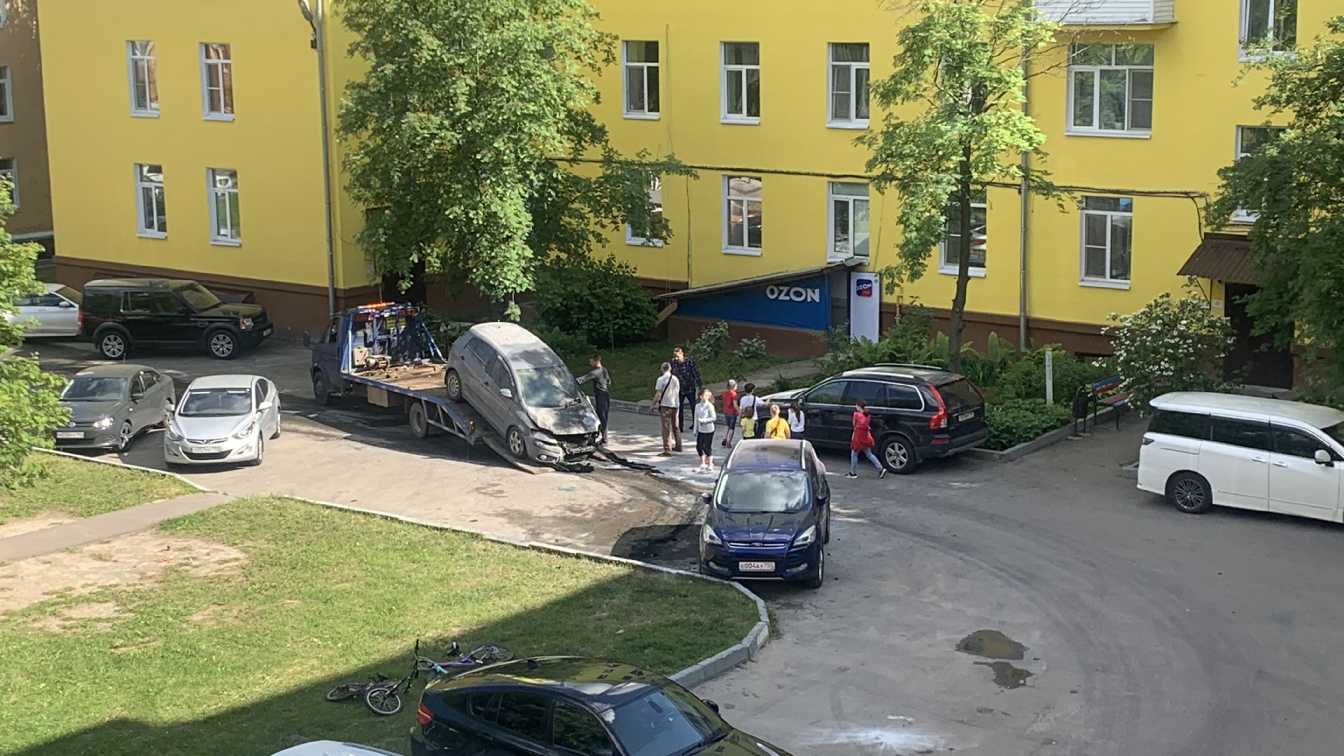 Ступино, ЧП, пожар, дети