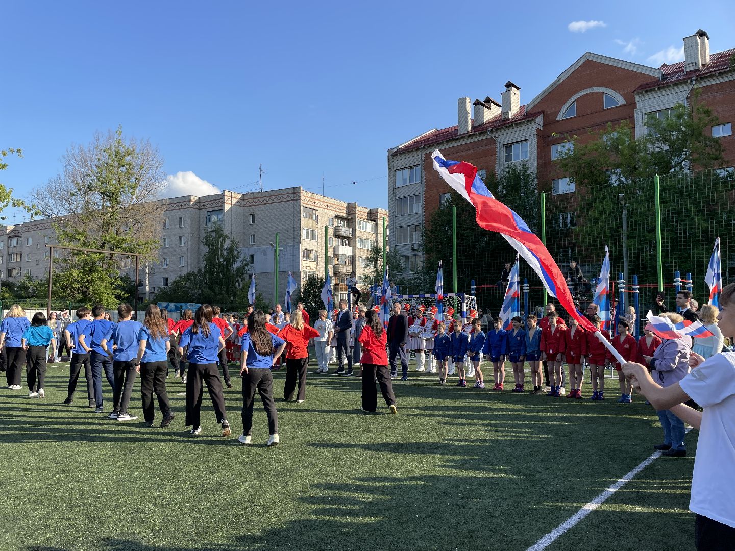 Стадион, школа, футбол, Люберцы