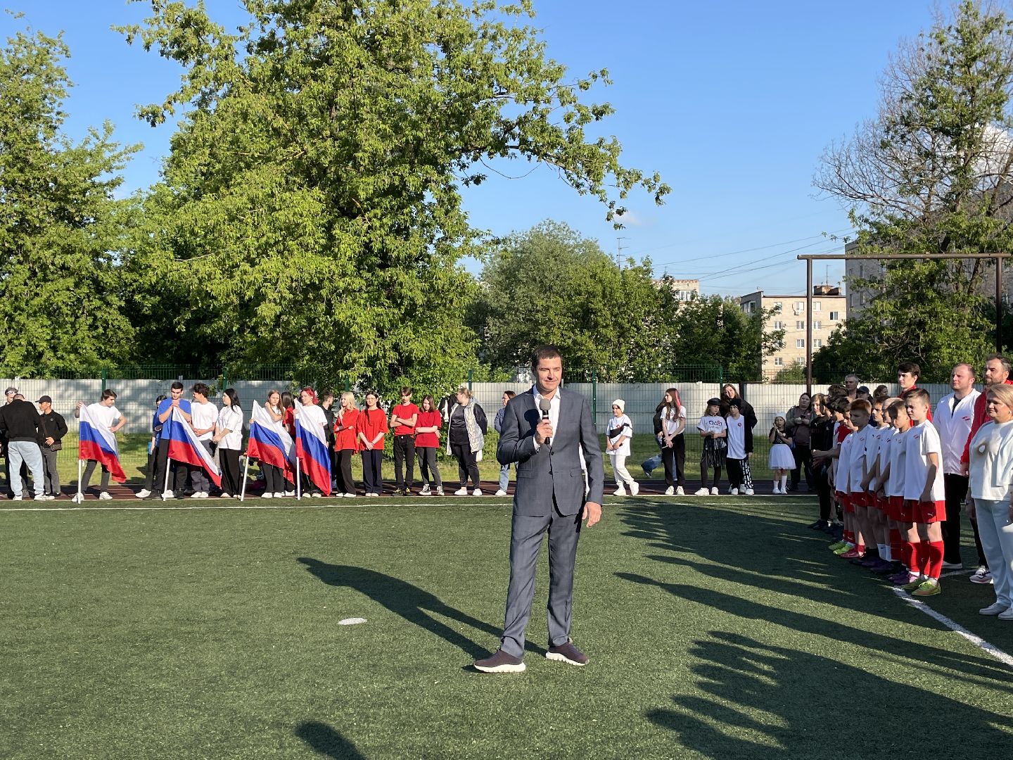 Стадион, школа, футбол, Люберцы