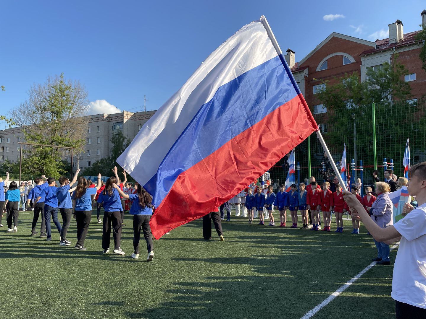 Стадион, школа, футбол, Люберцы