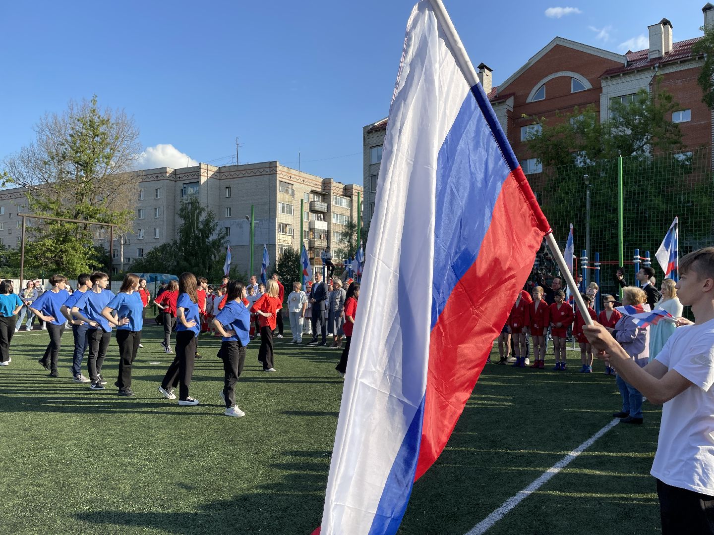 Стадион, школа, футбол, Люберцы