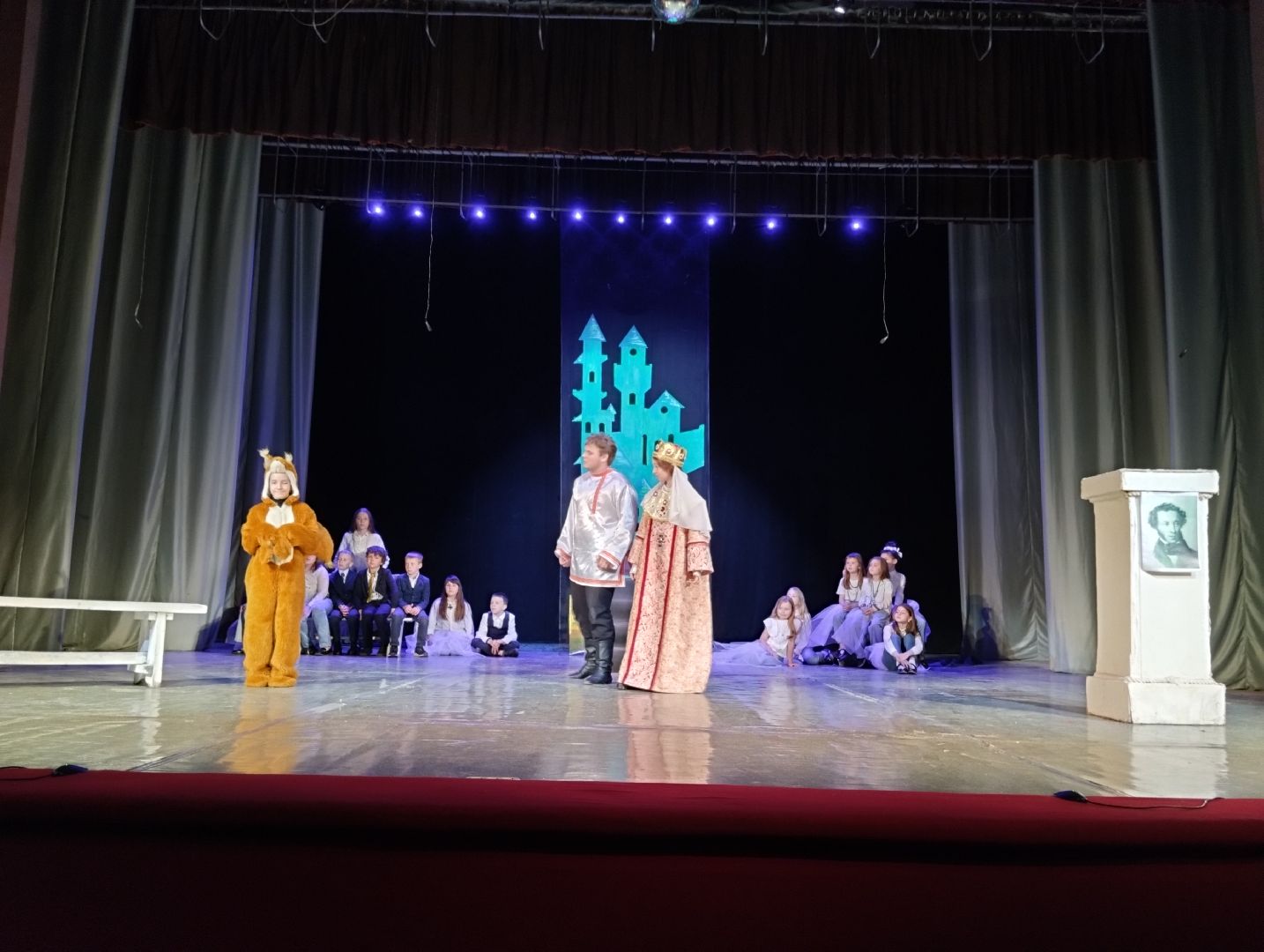 Александр Пушкин, театр, спектакль, Старая Купавна, Богородский городской округ