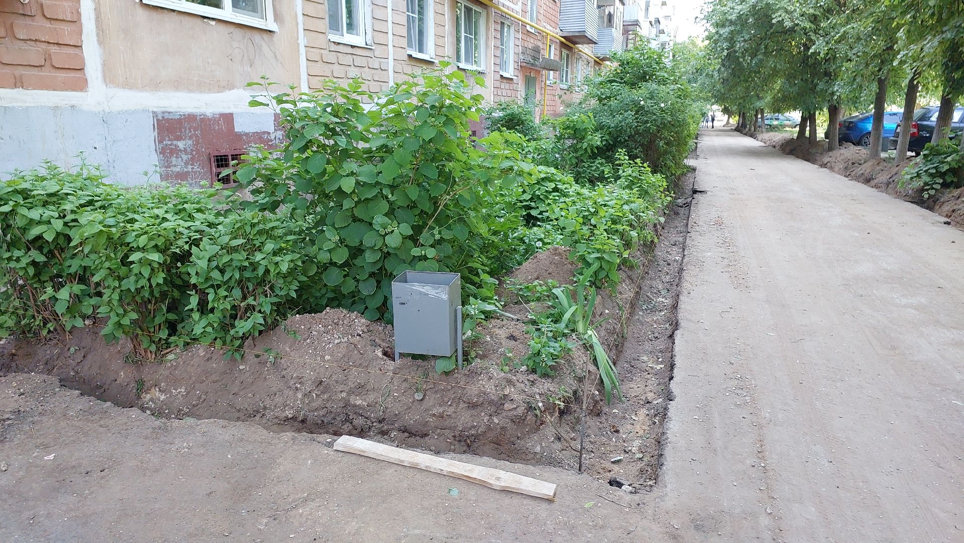 благоустройство, строительство, серпухов, асфальт, бордюры, парковки,