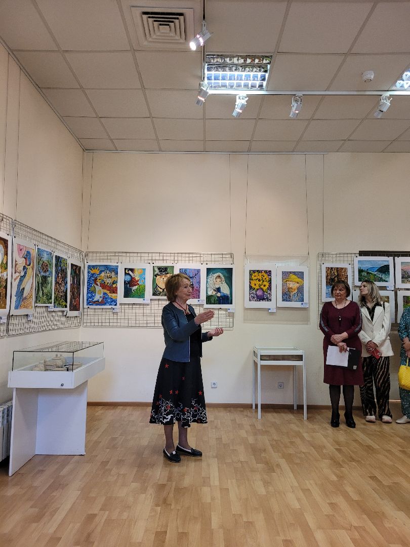 выставка; творчество; дети; видное