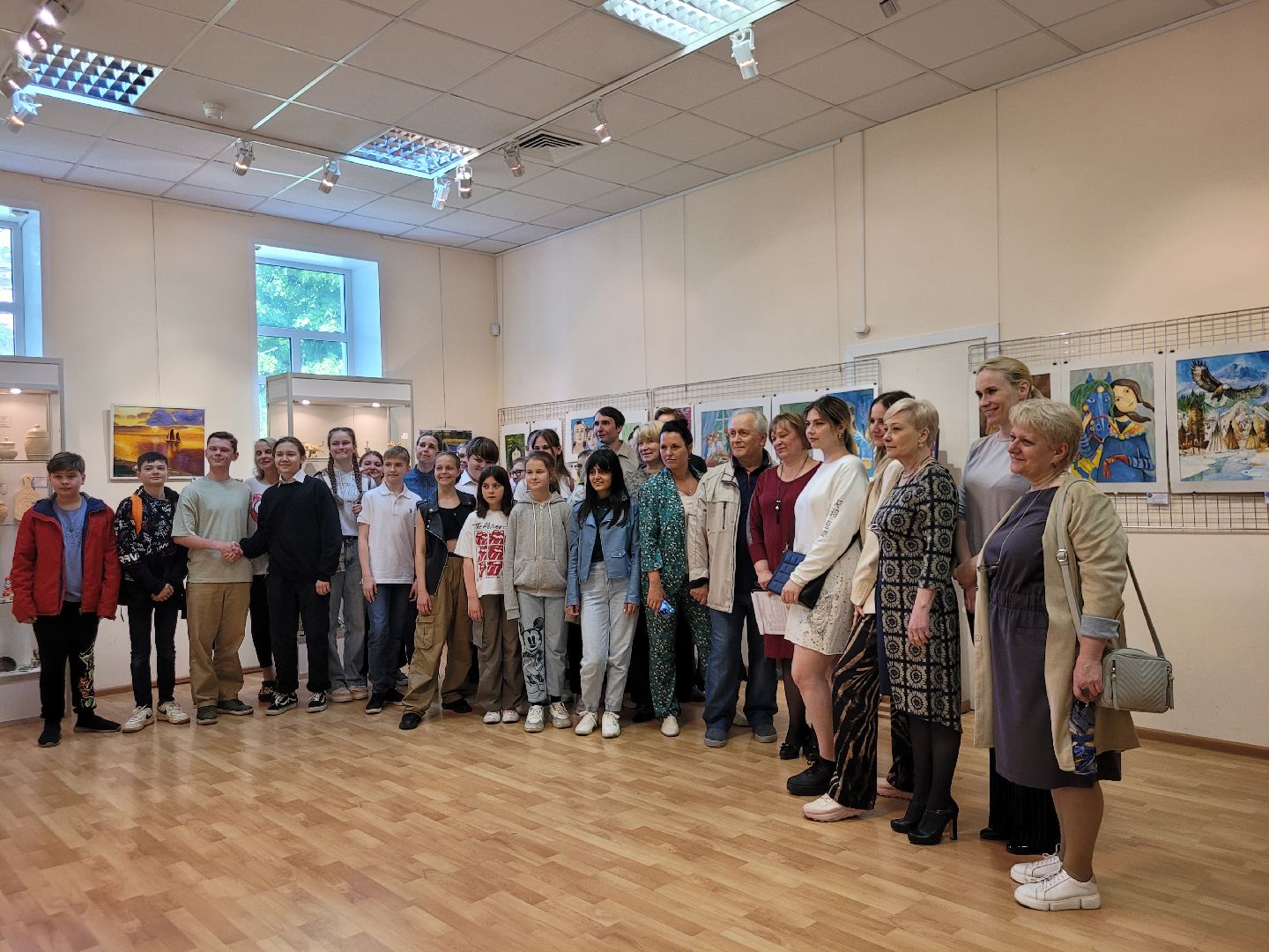 выставка; творчество; дети; видное