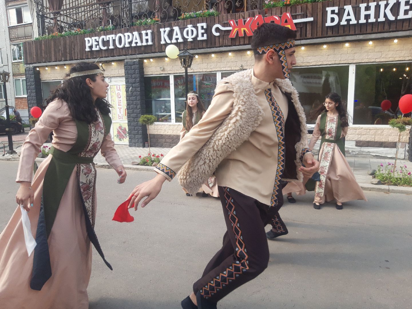 концерт, двор,