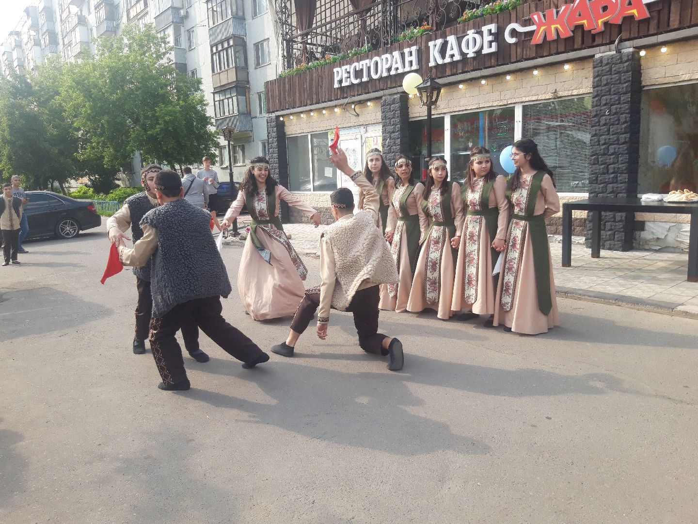 концерт, двор,