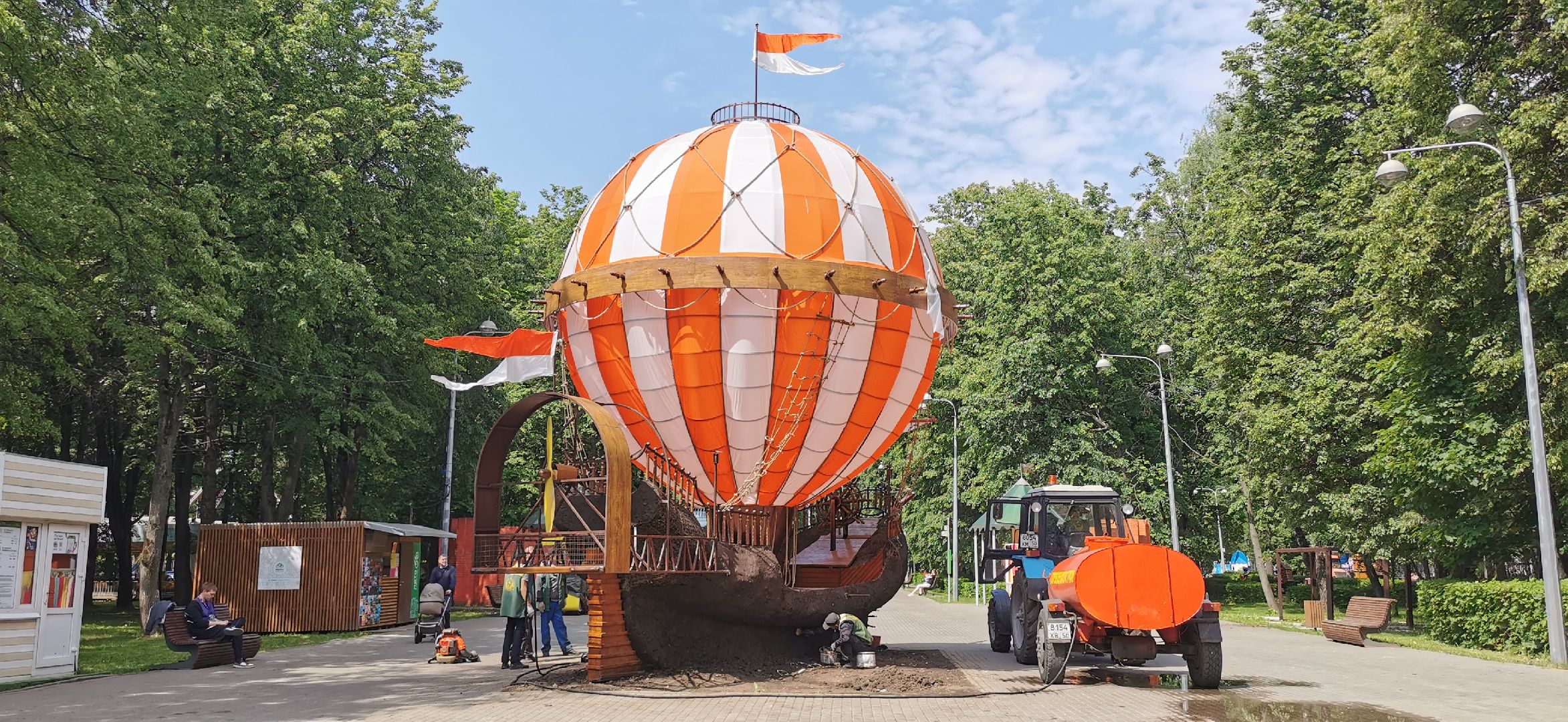 парки подмосковья, благоустройство,