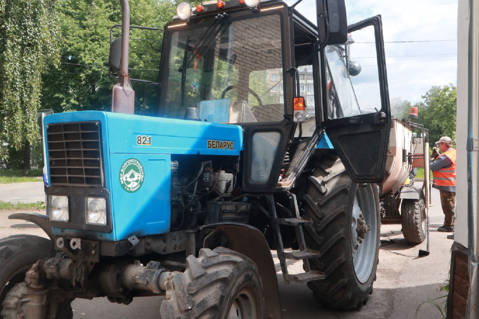 Пущино, ямочный ремонт