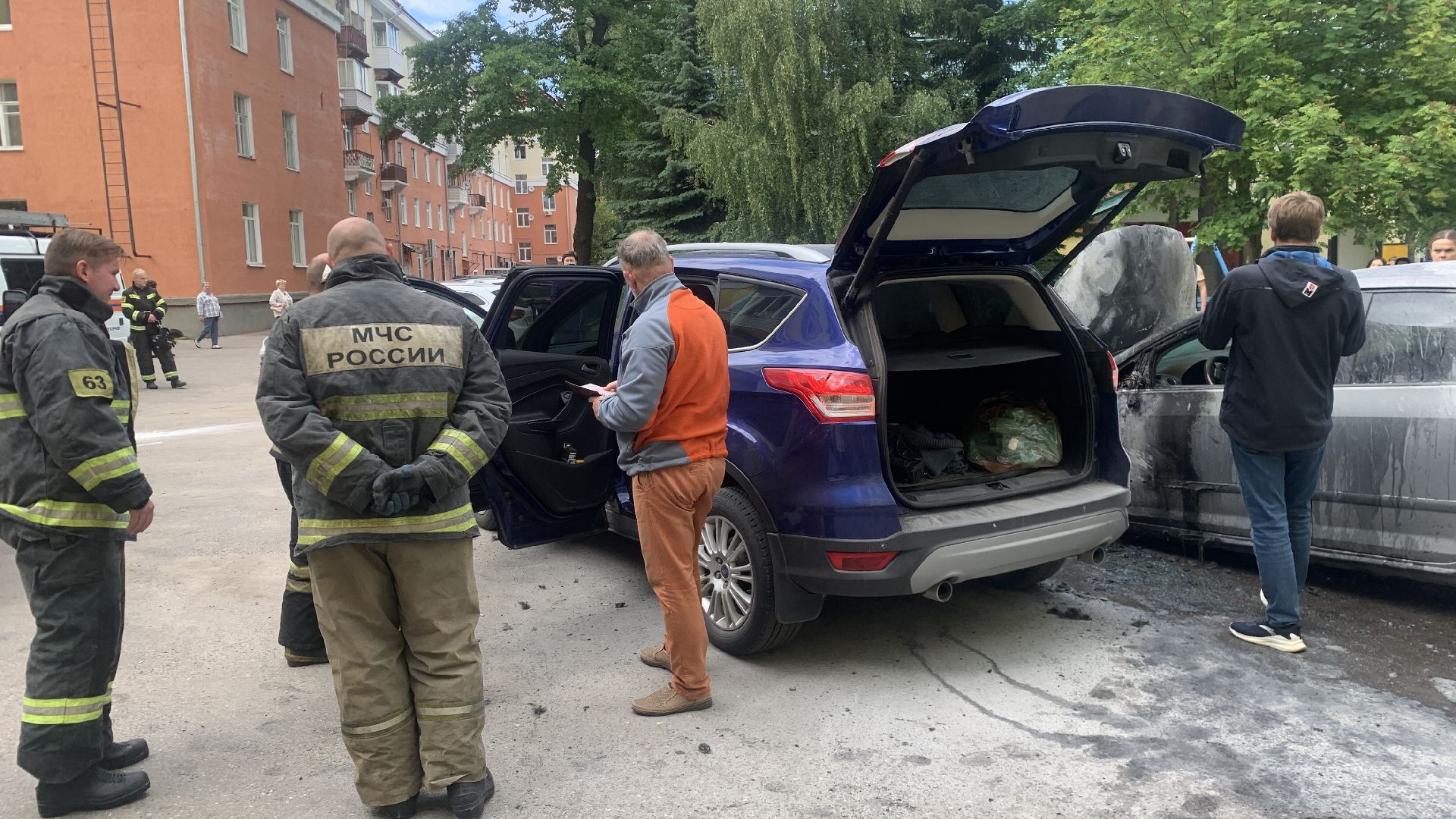 Ступино, ЧП, пожар, дети