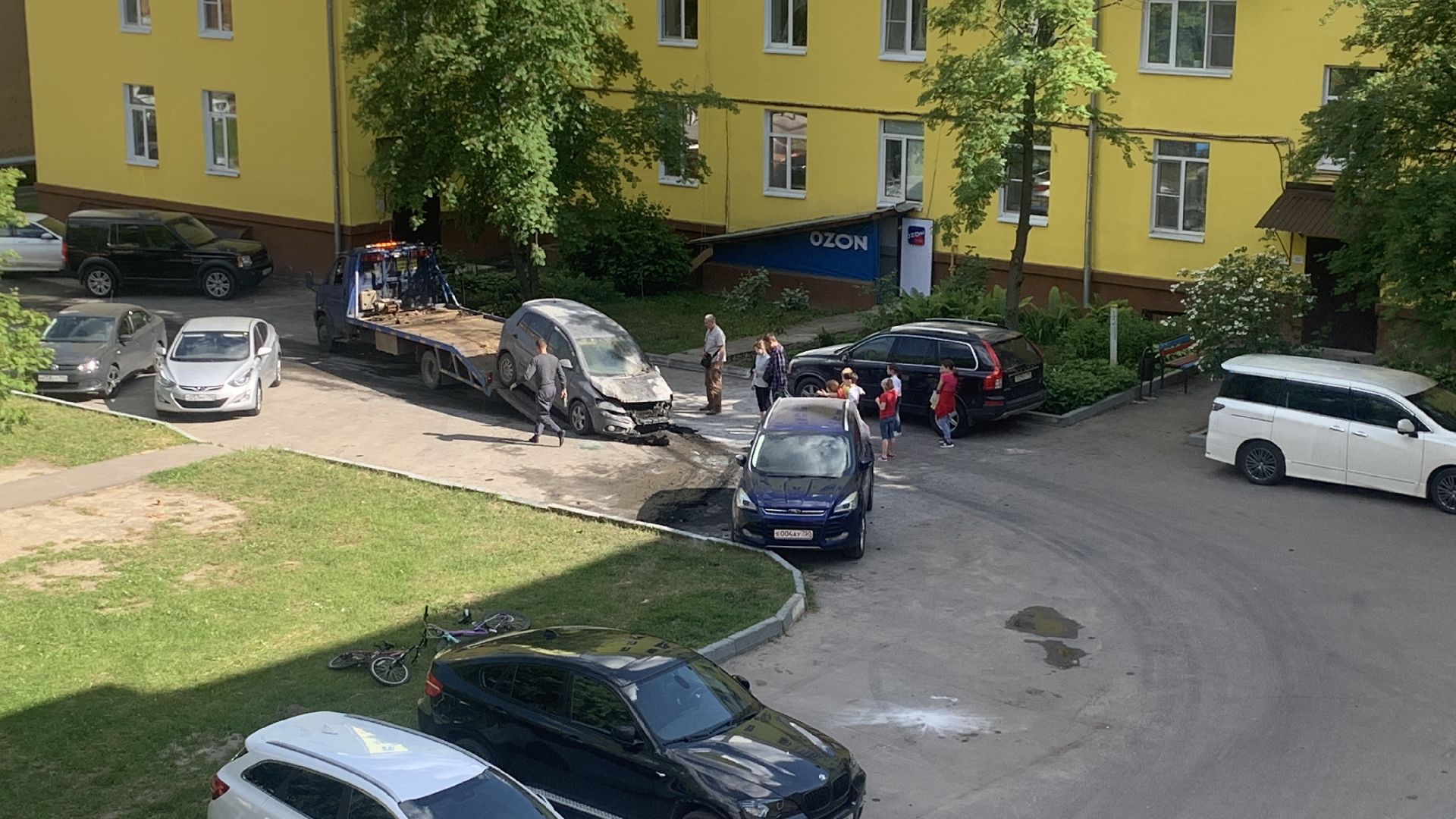 Ступино, ЧП, пожар, дети