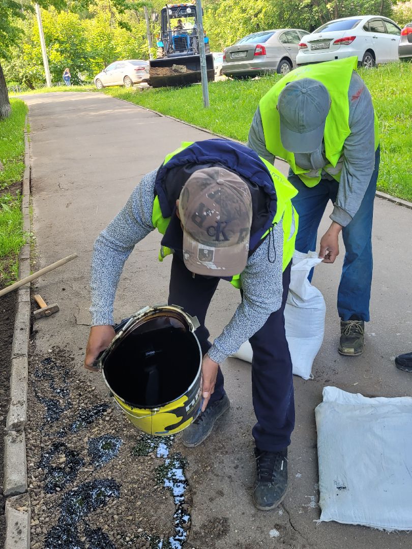 благоустройство; жкх; видное; ямочный ремонт; дороги