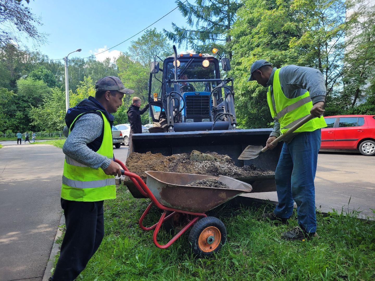 благоустройство; жкх; видное; ямочный ремонт; дороги