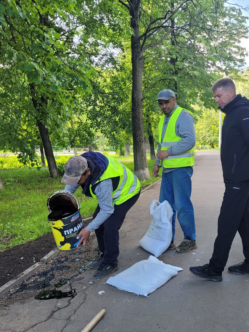 благоустройство; жкх; видное; ямочный ремонт; дороги