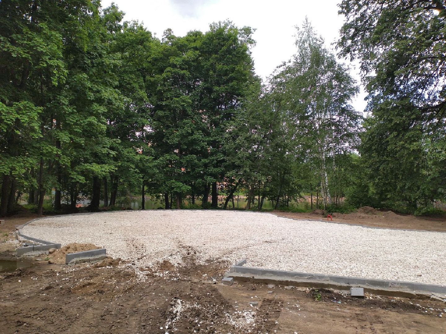 благоустройство, парк, Лосино-Петровский