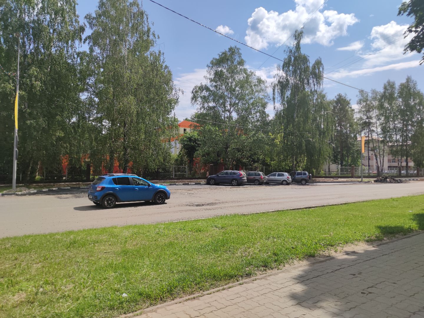 Ремонт дорог, плановый ремонт, укладка асфальта, Дубна